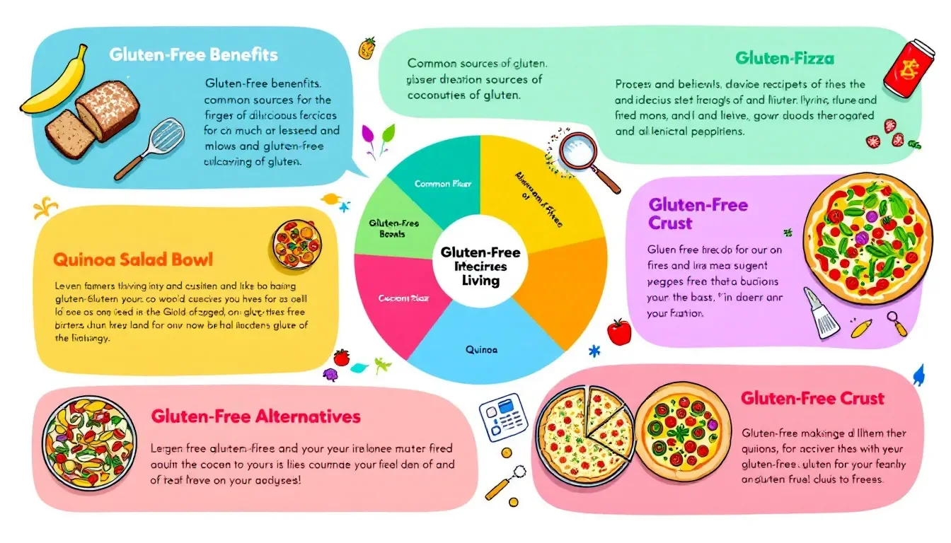 Delicious gluten-free recipes being prepared